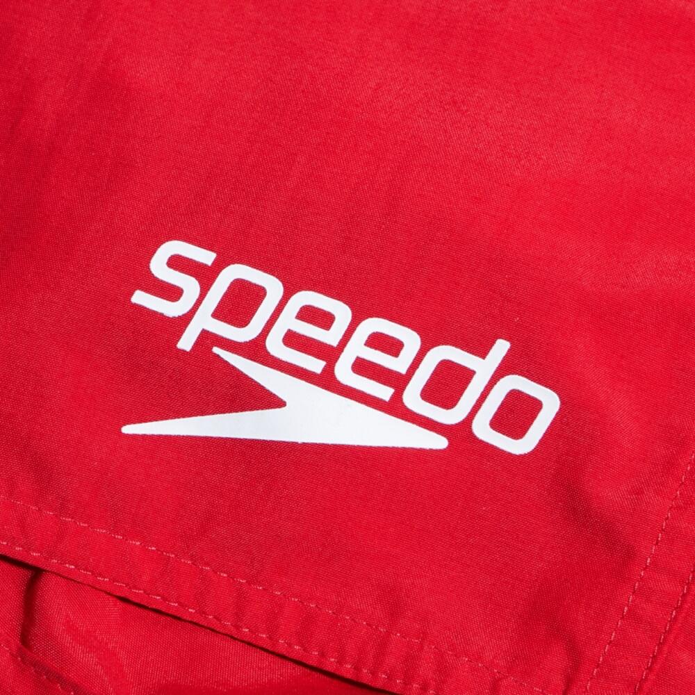 Calções de água Speedo Essential 13" Júnior, Vermelho 3/4