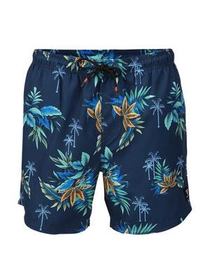 Cester-stripe heren zwembroek watersport 4-way stretch sneldrogend night blue