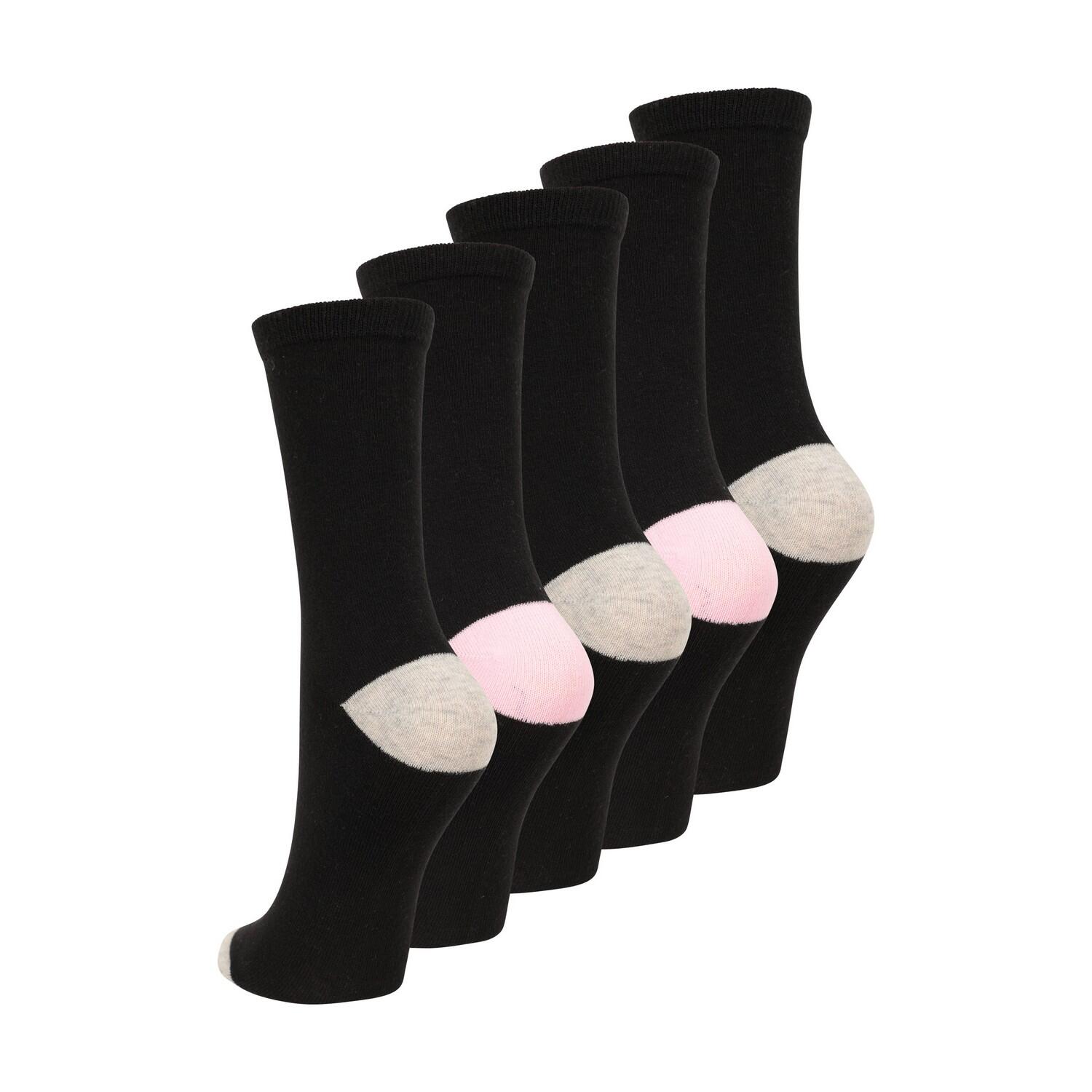 Chaussettes Femme (Noir Vif) 2/4