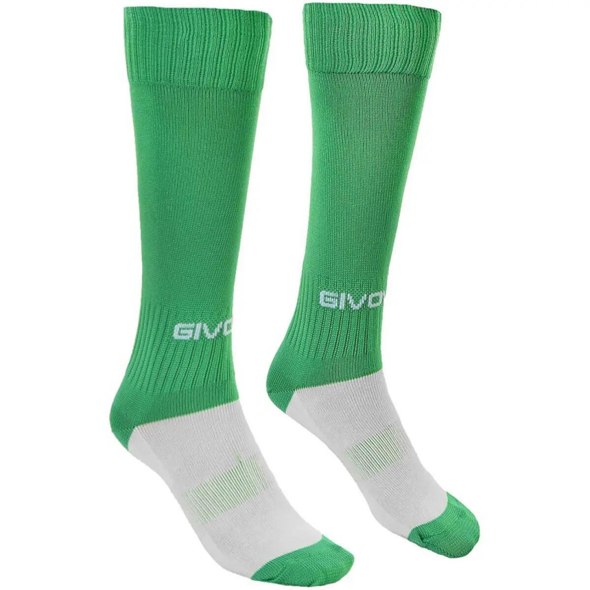 Meias de Futebol Unisexo Adultas (Verde) 2/2