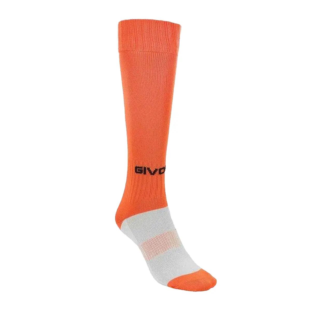 Volwassen uniseks Calcio voetbalsokken (Oranje) 2/2