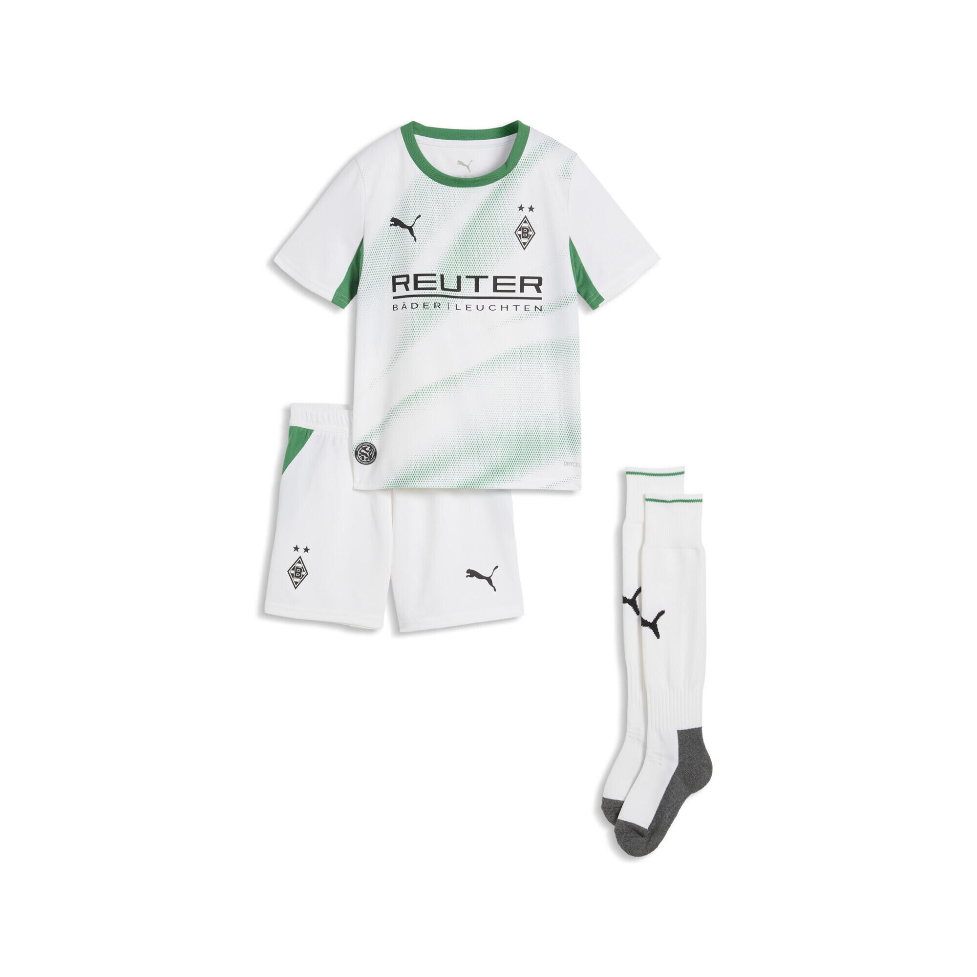 Borussia Mönchengladbach 26/27 Echipament de acasă Mini-Kit Copii PUMA