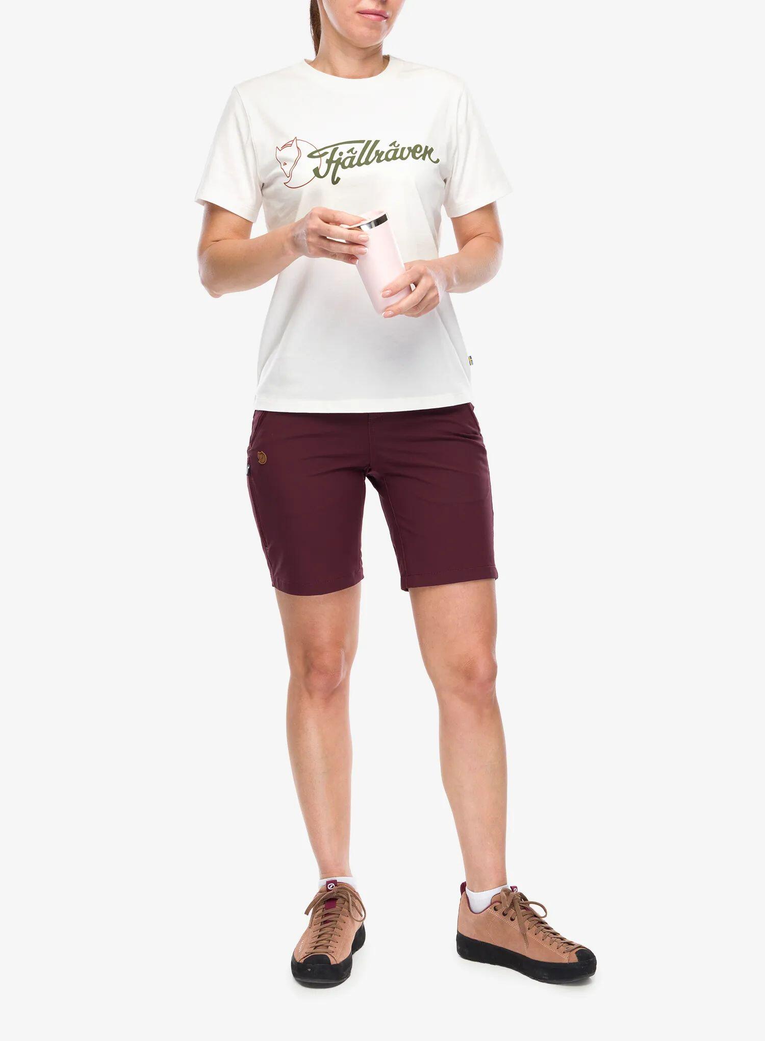 Koszulka bawełniana damska Fjallraven Archive Logo T-shirt 2/7