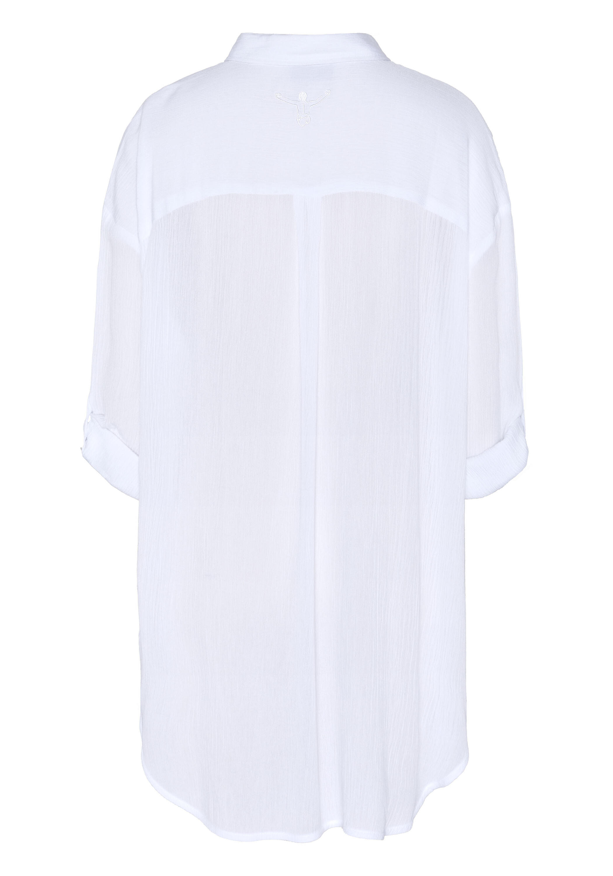 Bluse mit  hochkrempelbaren Ärmeln 2/7