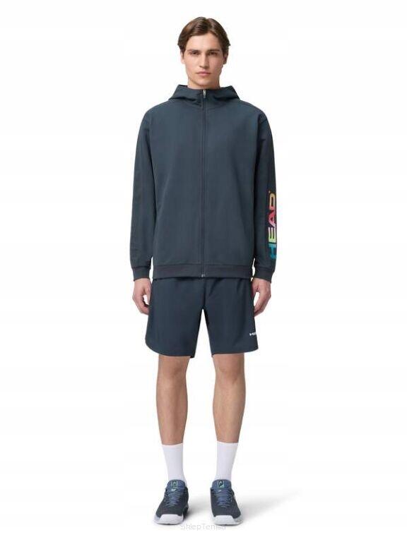 Bluza tenisowa Head Rally Hoodie FZ Men 2/4