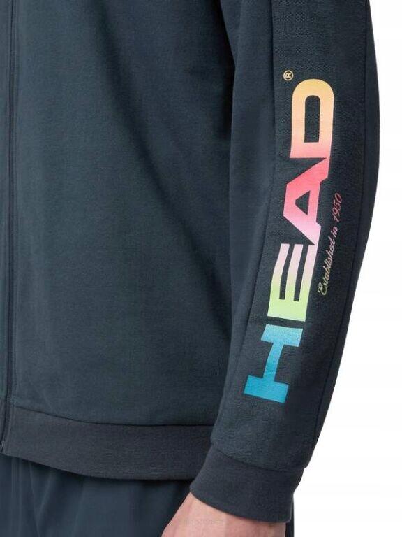 Bluza tenisowa Head Rally Hoodie FZ Men 4/4