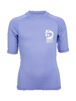 Lineas Meisjes Rashguard Shortsleeve Watersport Fast drying Short sleeves Jewel