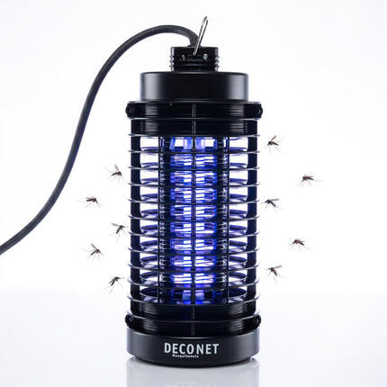 Deconet Elektrische insectenlamp LED 3w- Bereik 15 m² - Muggen- en vliegenlamp
