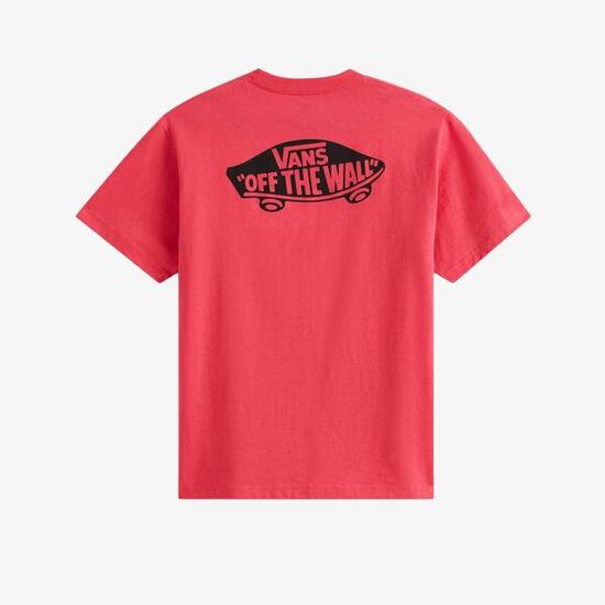 T-shirt Vans Double Standard Rouge