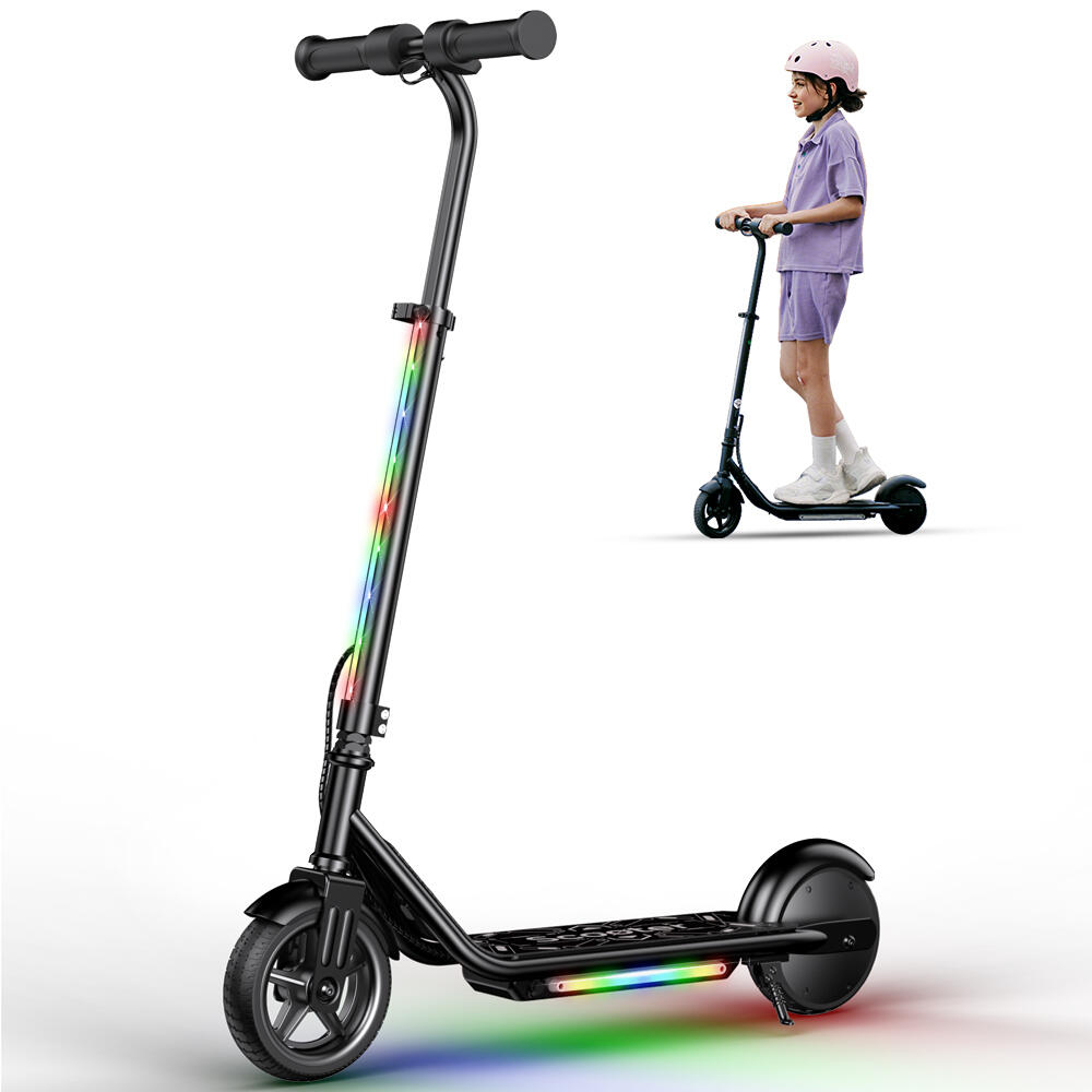 Monopattino elettrico iScooter K2Pro per bambini, con luci colorate 2/7