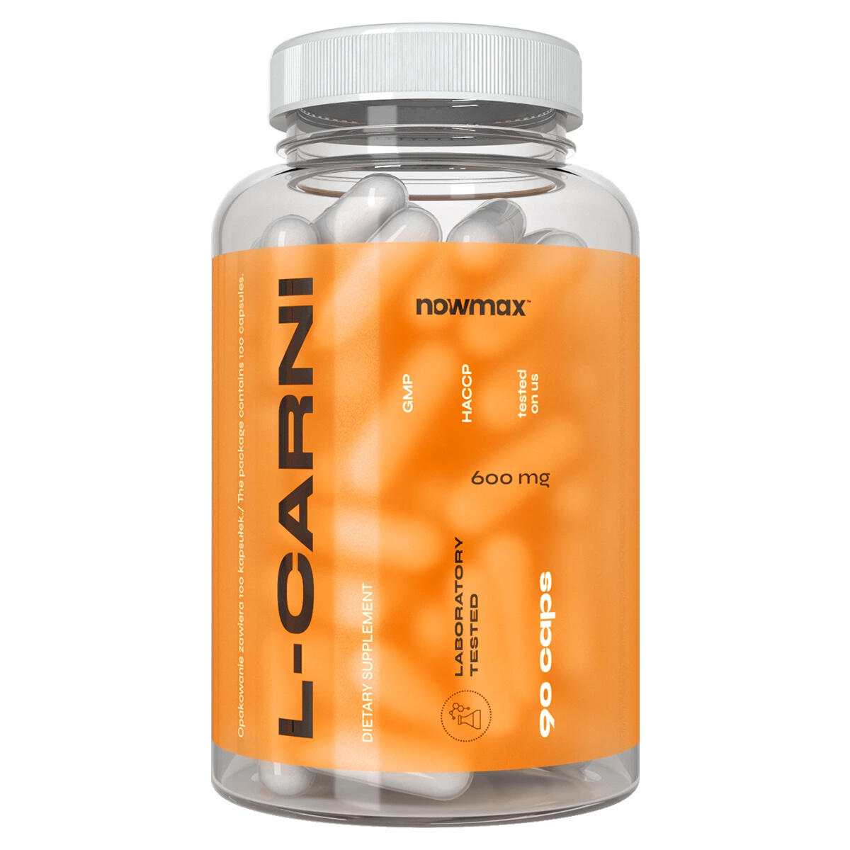 nowmax® L-Carnitine 90 kaps 1/3