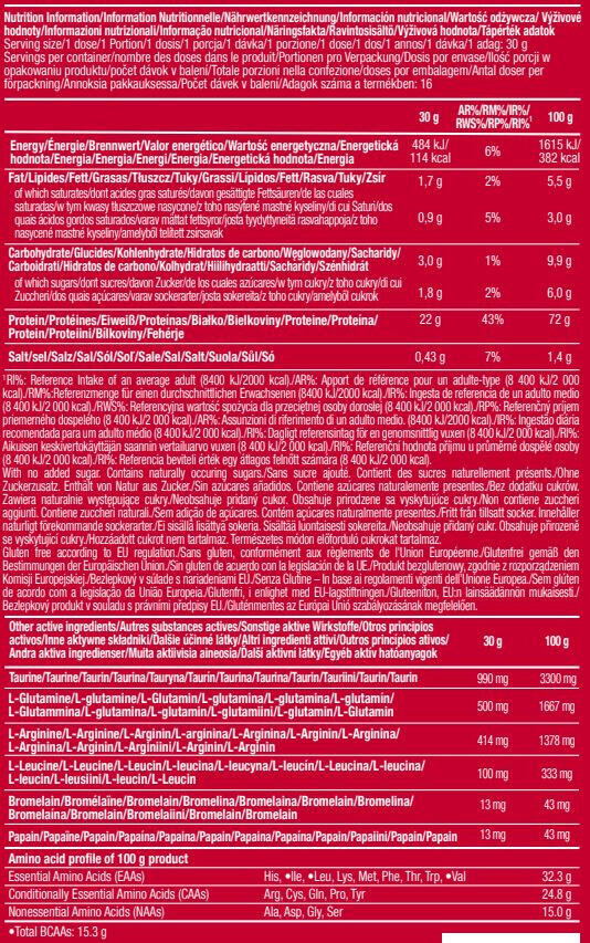 100% whey protein professional - 500 g Nueva Fresa de Scitec Nutrition 2/6