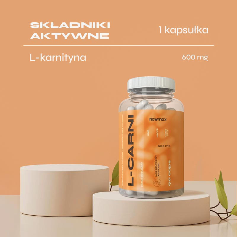 nowmax® L-Carnitine 90 kaps 2/3