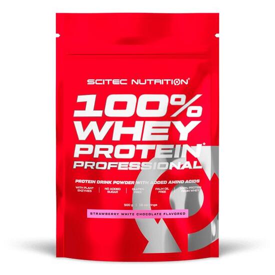Whey protéine | 100% WHEY PROFESSIONAL (500G) | Fraise Chocolat Blanc