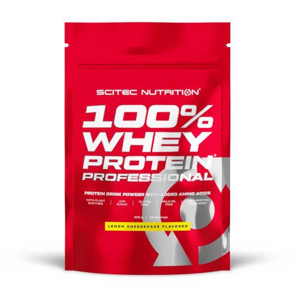 100% whey protein professional - 500 g Nuevo Tarta de Queso  Limon de Scitec 1/5