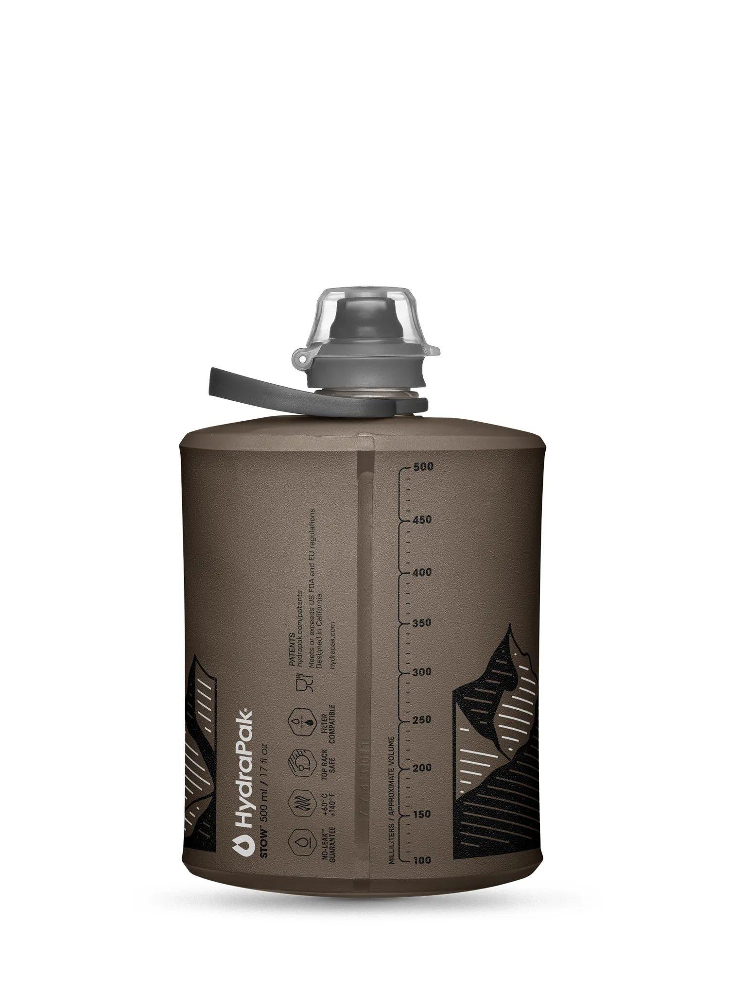 Butelka HydraPak Stow 500 ml - mammoth grey 2/4