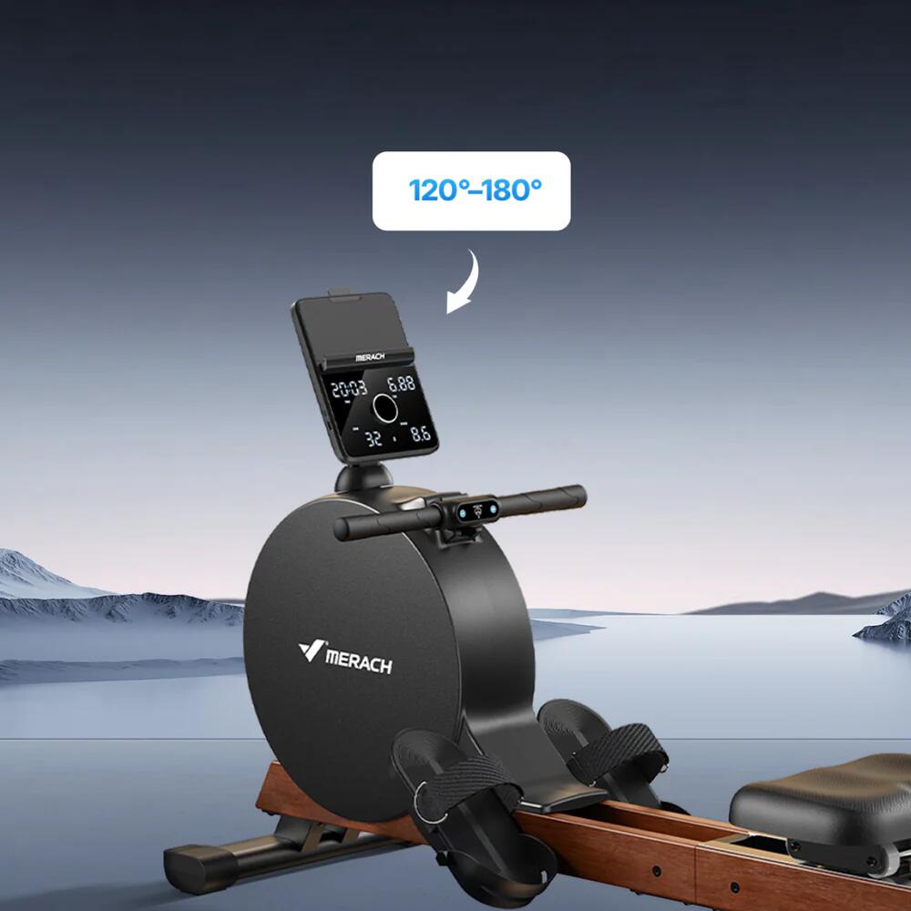 Samonapájecí magnetický veslovací trenažér R21, odpor 60 kg 7/7