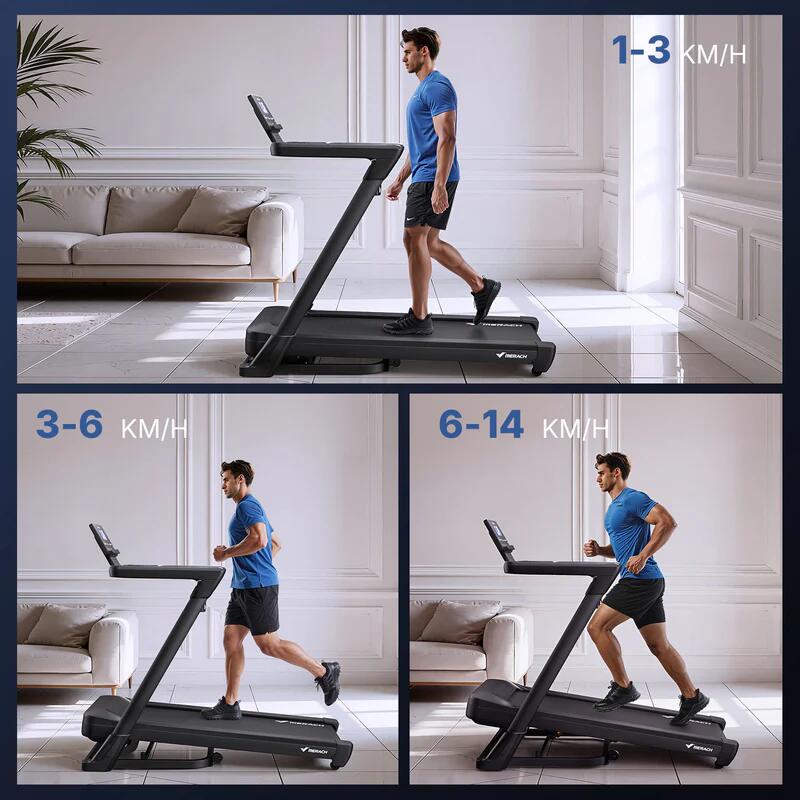 Běžecký pás s automatickým sklonem 18 %, nosnost 159 kg T31 4/7
