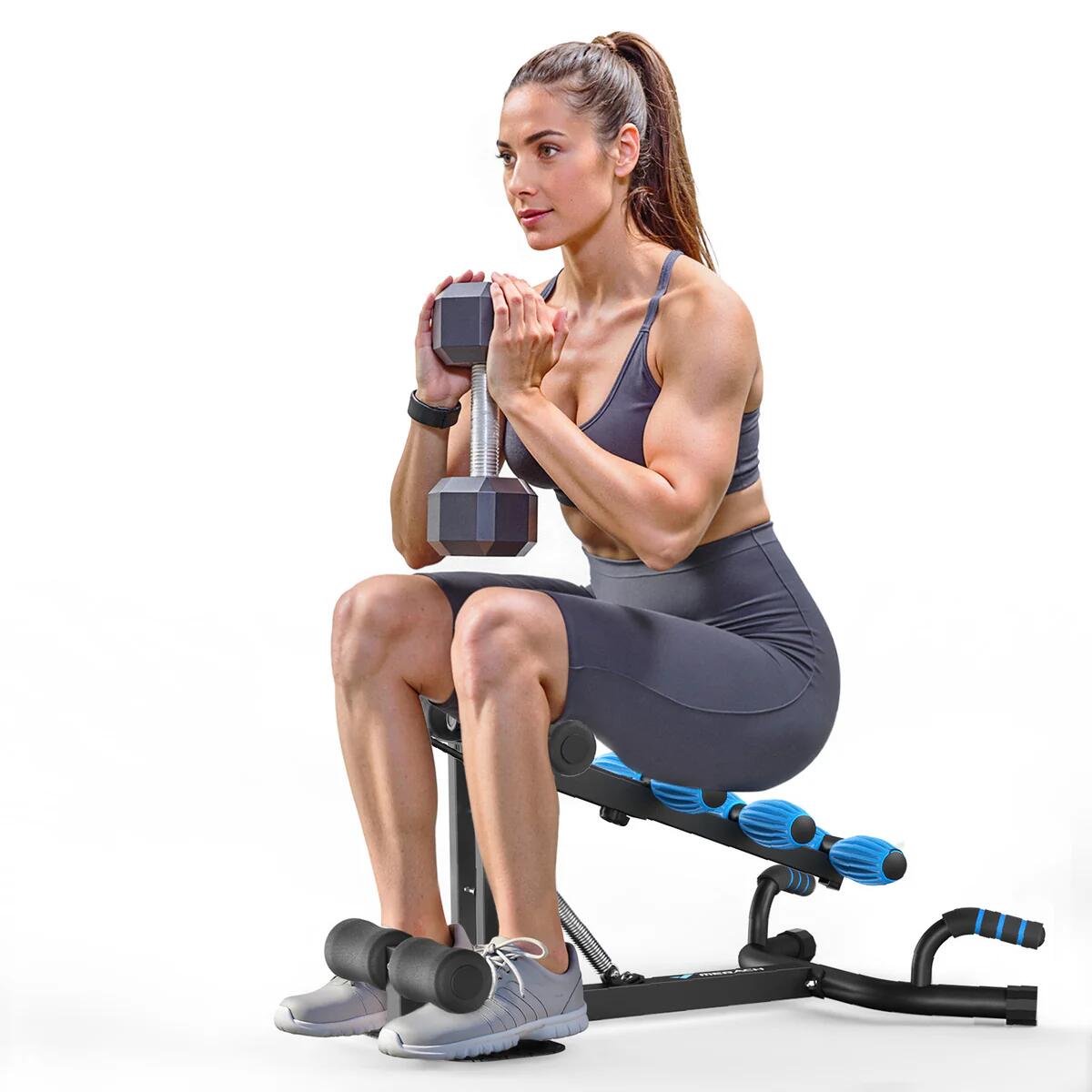 Multifunkční posilovací stroj na dřepy, břicho a kliky Deep Squat 3/7