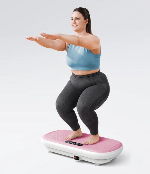 Vibrační plošina s Bluetooth a 10 režimy, nosnost 200 kg 7/7