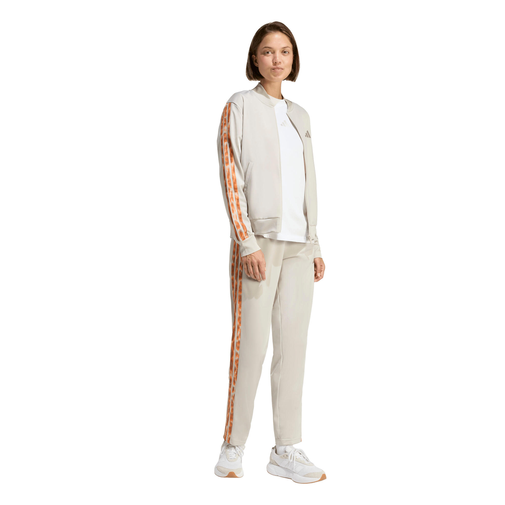 adidas Damen Trainingsanzug 3-Stripes Track Suit Infi 3/6