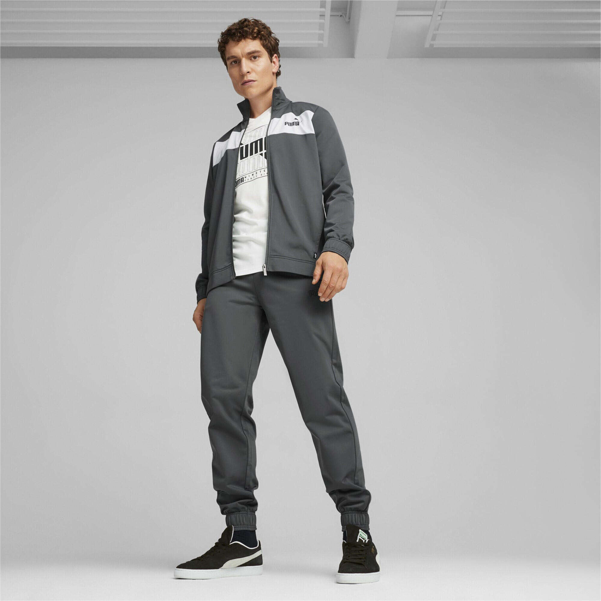 Puma Herren Trainingsanzug Poly Track Suit CL 677427 3/6