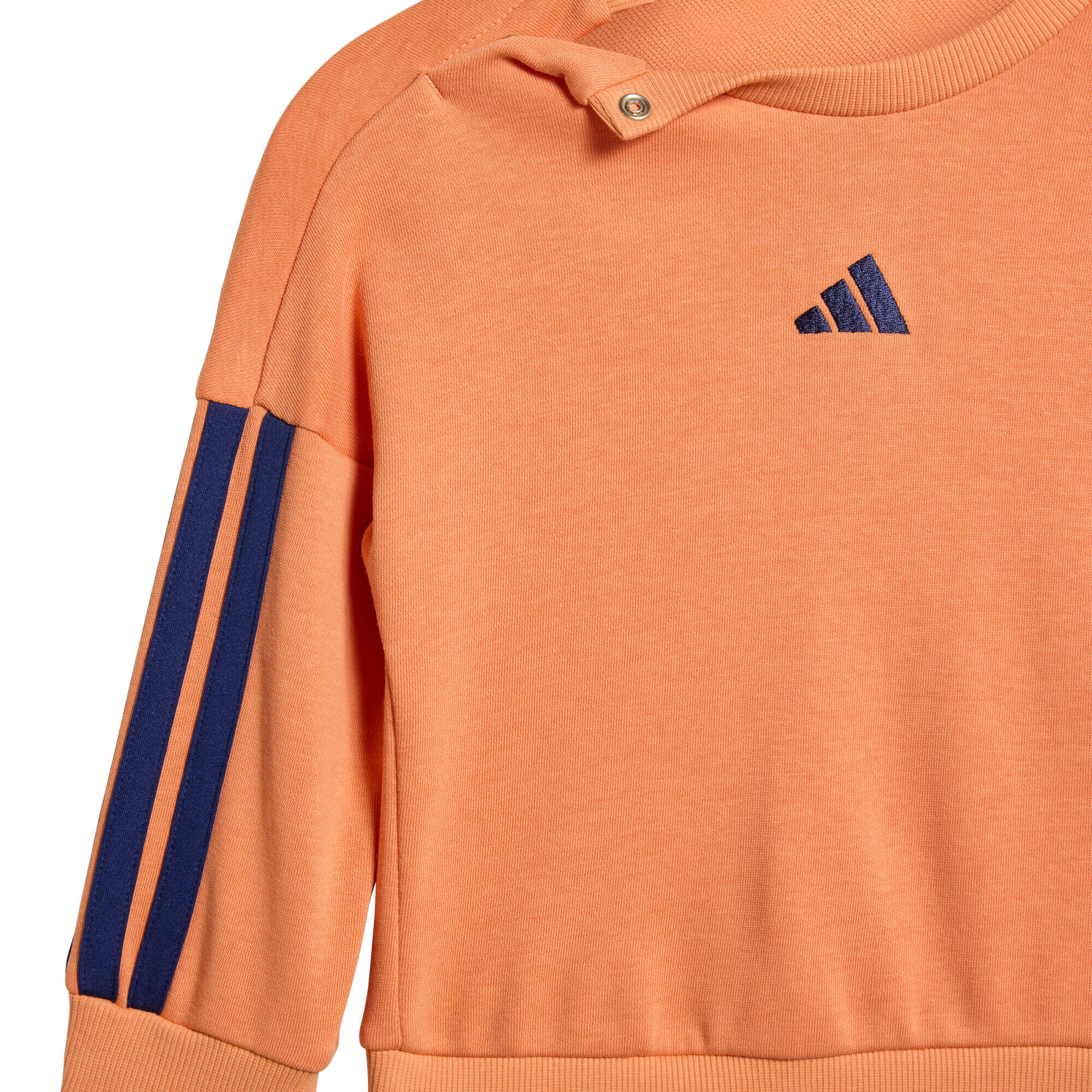 Tuta bambino adidas 3-stripes - arancio/blu 5/7