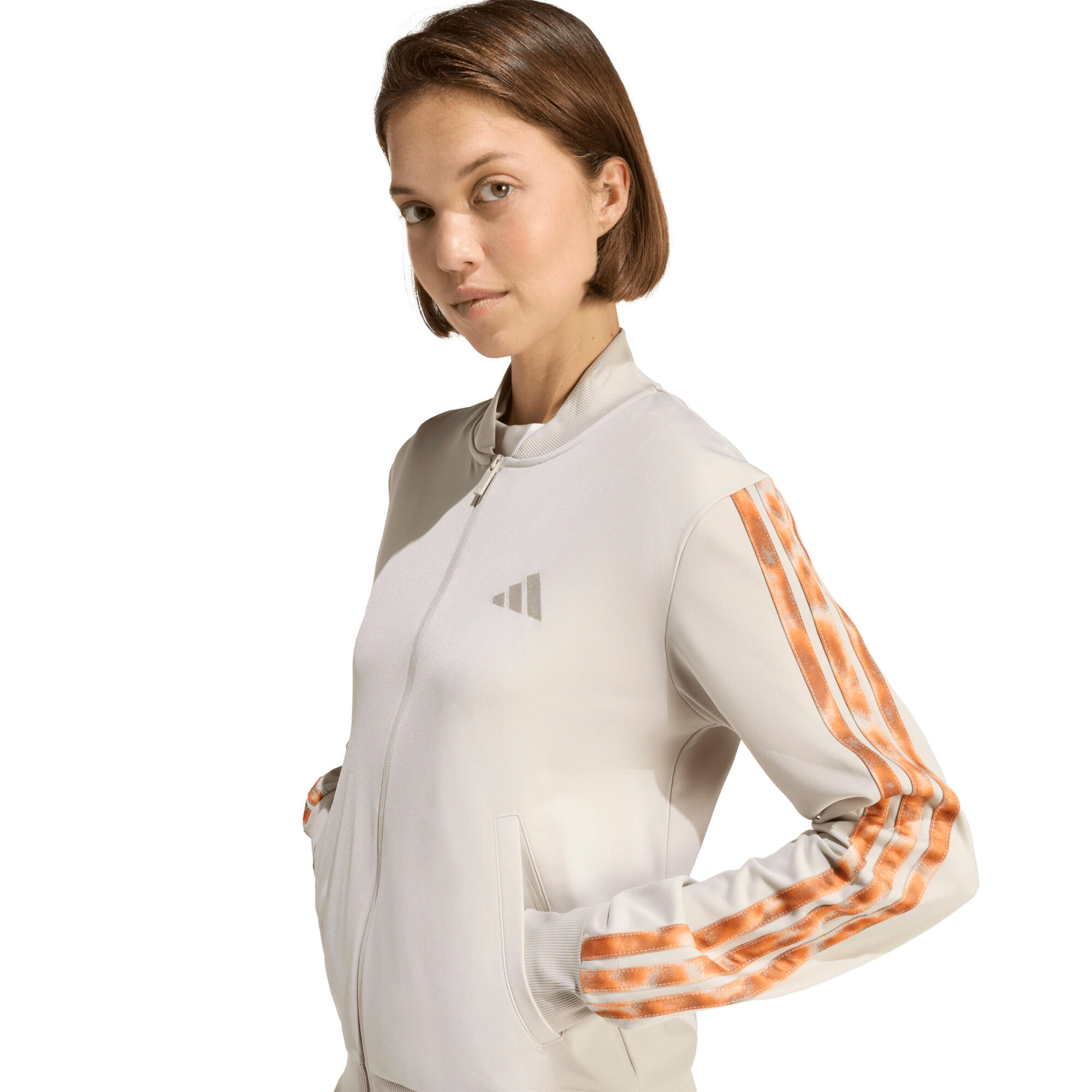 adidas Damen Trainingsanzug 3-Stripes Track Suit Infi 4/6