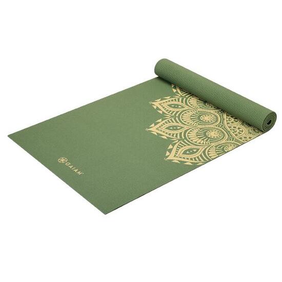 Yogamatte Olive Haze Mandala 6 mm