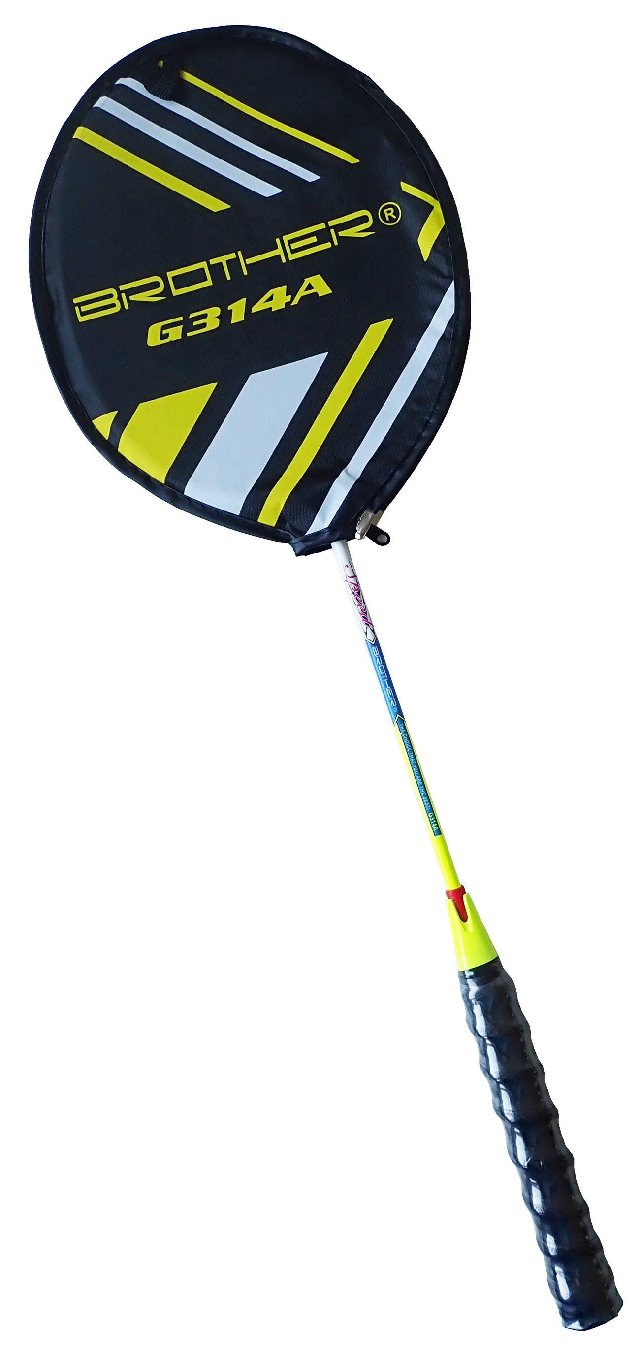 Badmintonová raketa hliníková odpružená 2/4