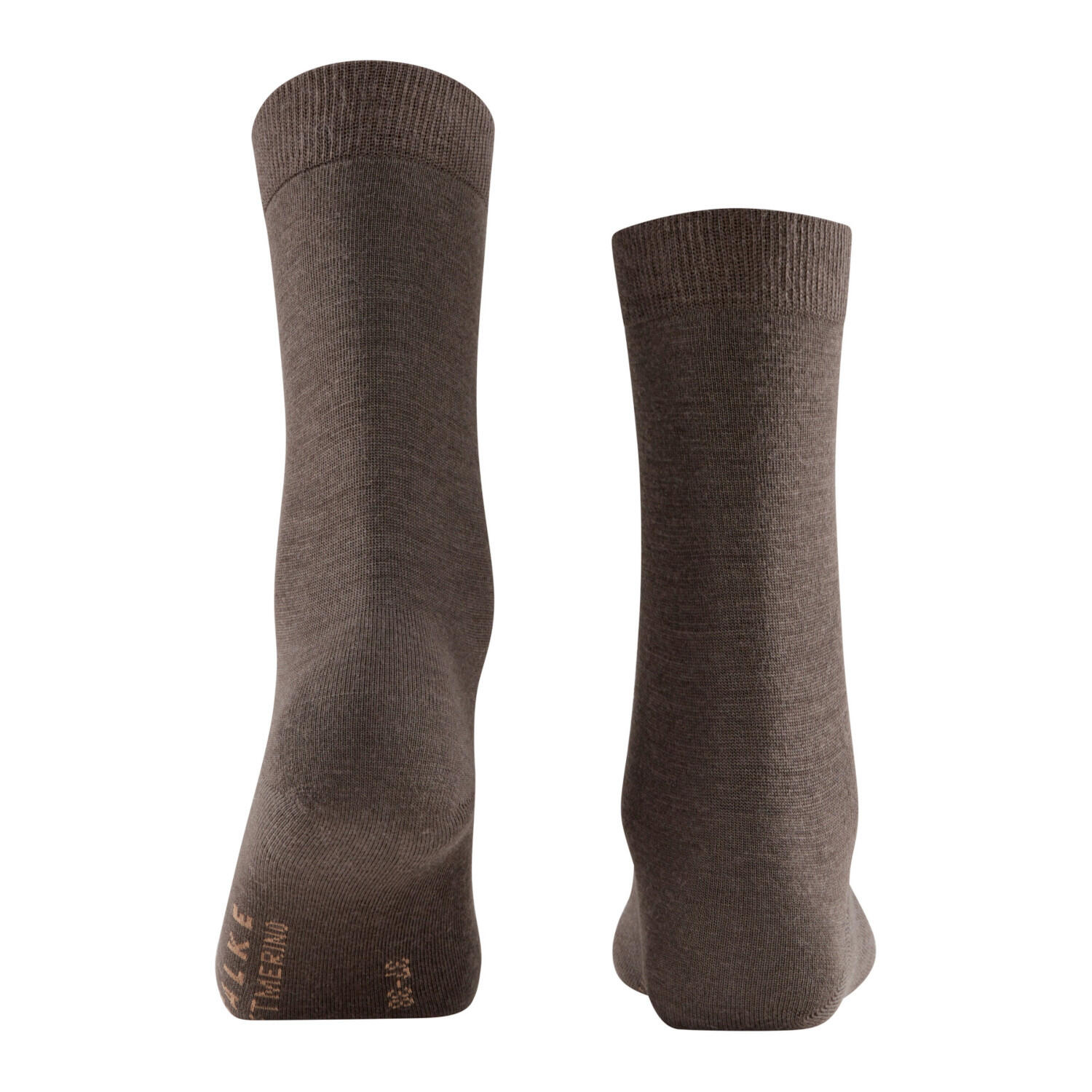Softmerino damessokken – Brown – 37-38 2/5
