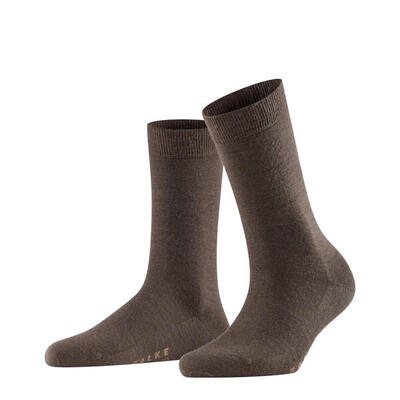 Softmerino damessokken – brown – 37-38