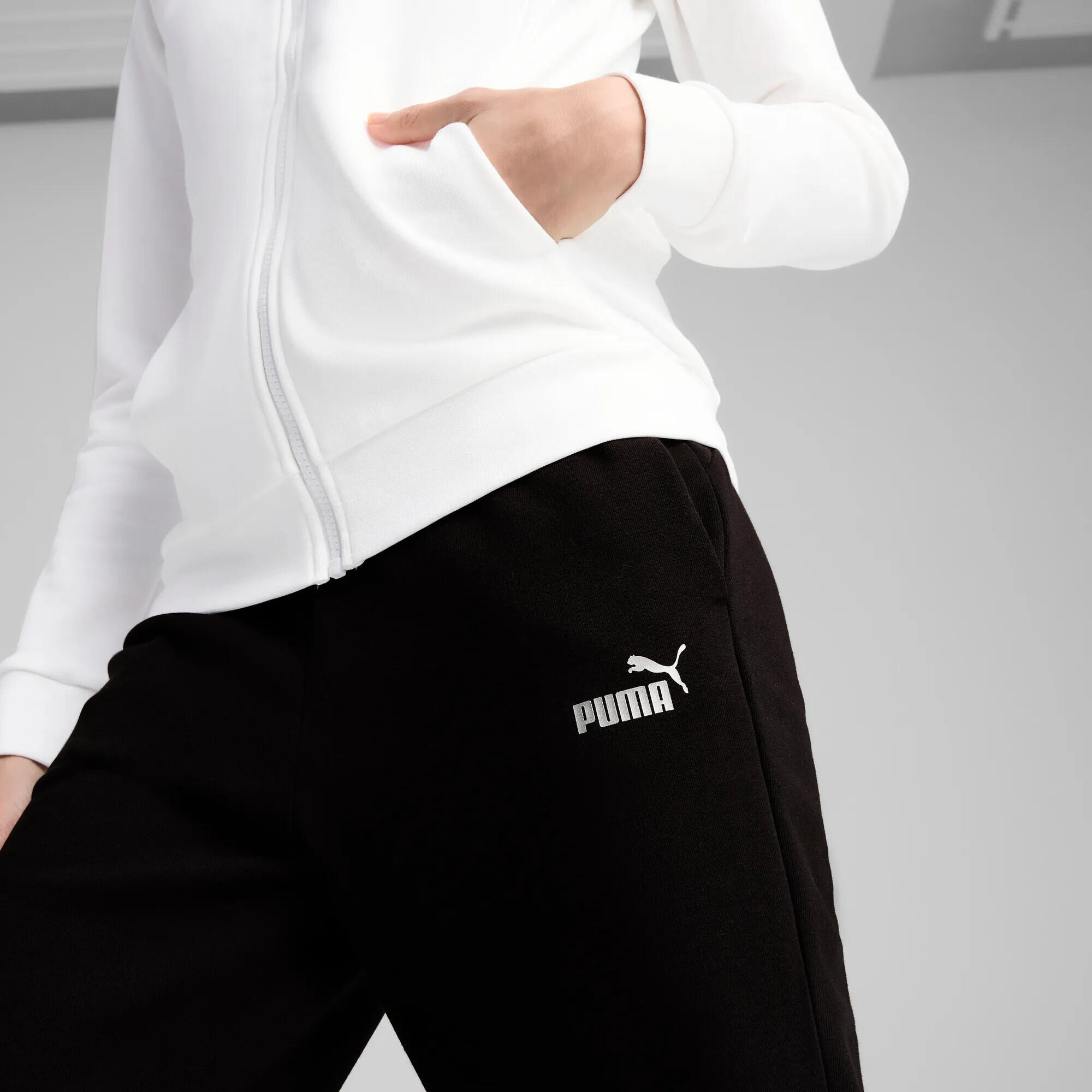 Puma Damen Trainingsanzug Metallic Hooded Sweat Suit TR op 685079 7/7