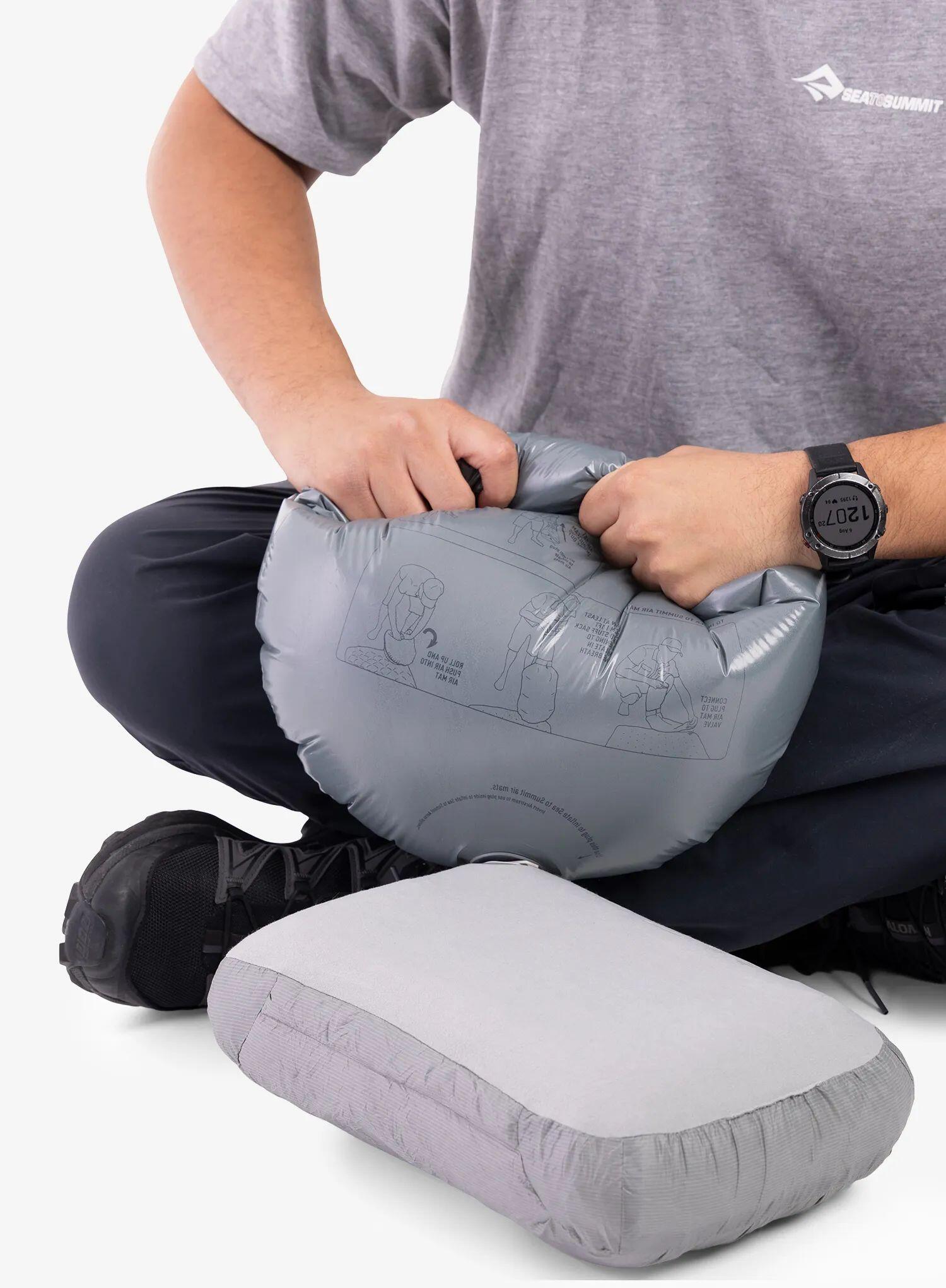 Sea to Summit Aeros Down Pillow Regular - Neutral Grey 7/7