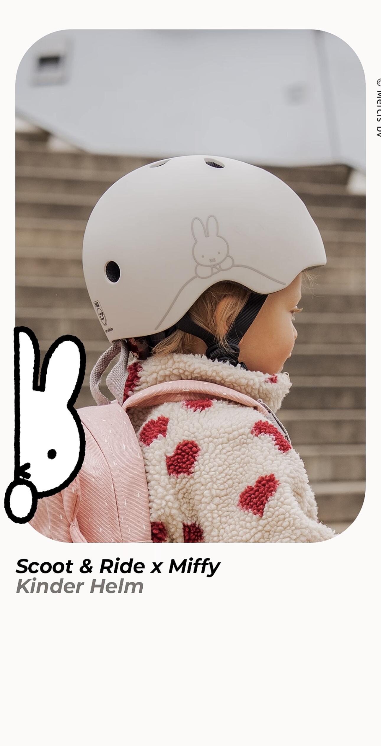 Kinderhelm Miffy XXS-S (45-51cm) 5/6