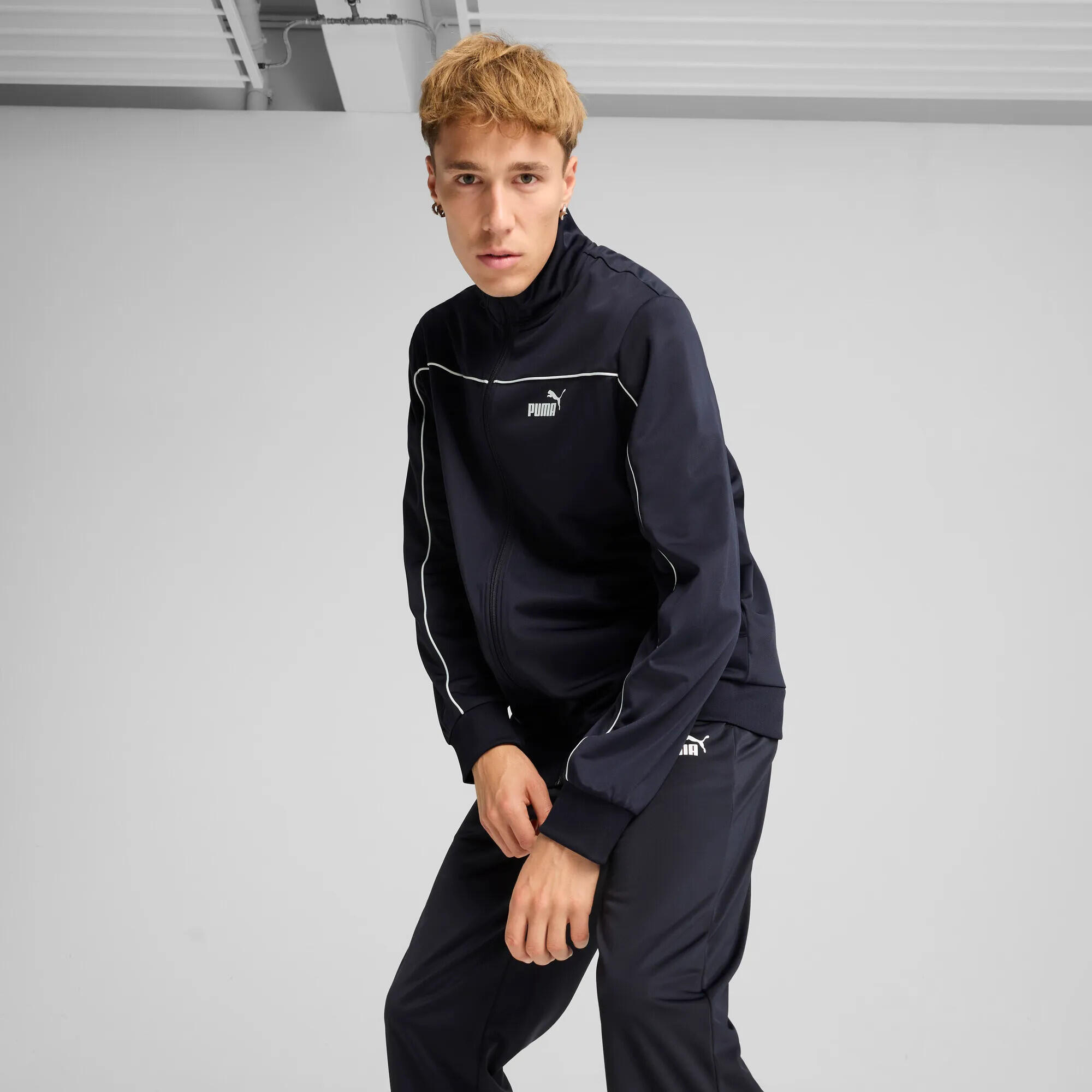Puma Herren Trainingsanzug Poly Piping Suit 684852 5/7