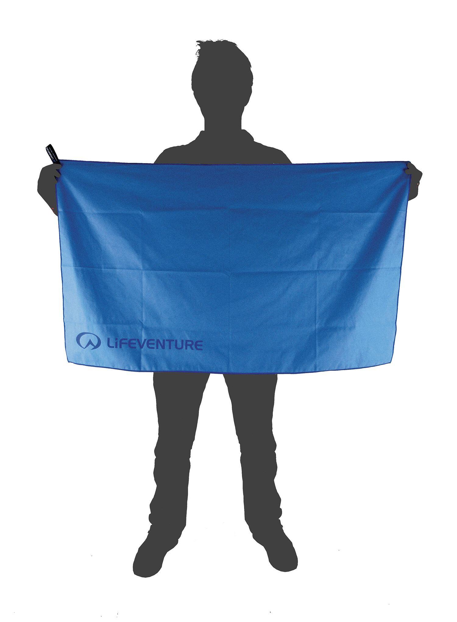 Ręcznik szybkoschnący Lifeventure MicroFibre Trek Towel L - blue 5/7