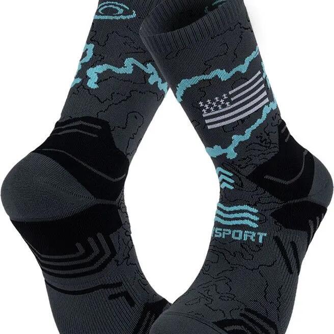 BV Sport Trek Collector GR34 Douaniers Haute Grey/Black socks