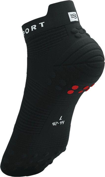 Compressport Pro Racing Socks V4.0 Run Low Negro/Blanco 2/3