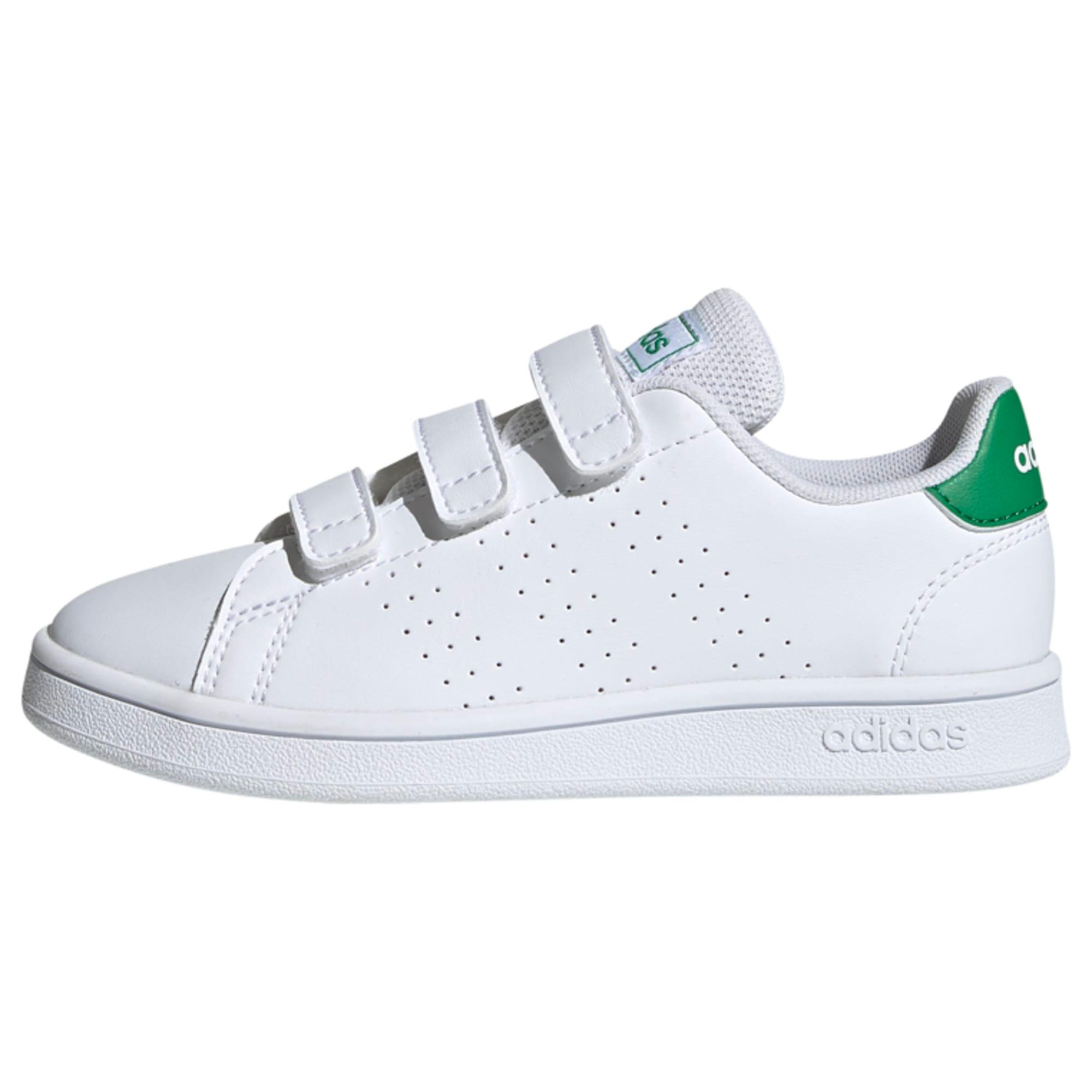 (PS) adidas Advantage 'White Green' — foto 3