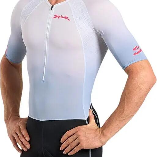Spiuk Long Distance Max Men's White Triathlon Suit