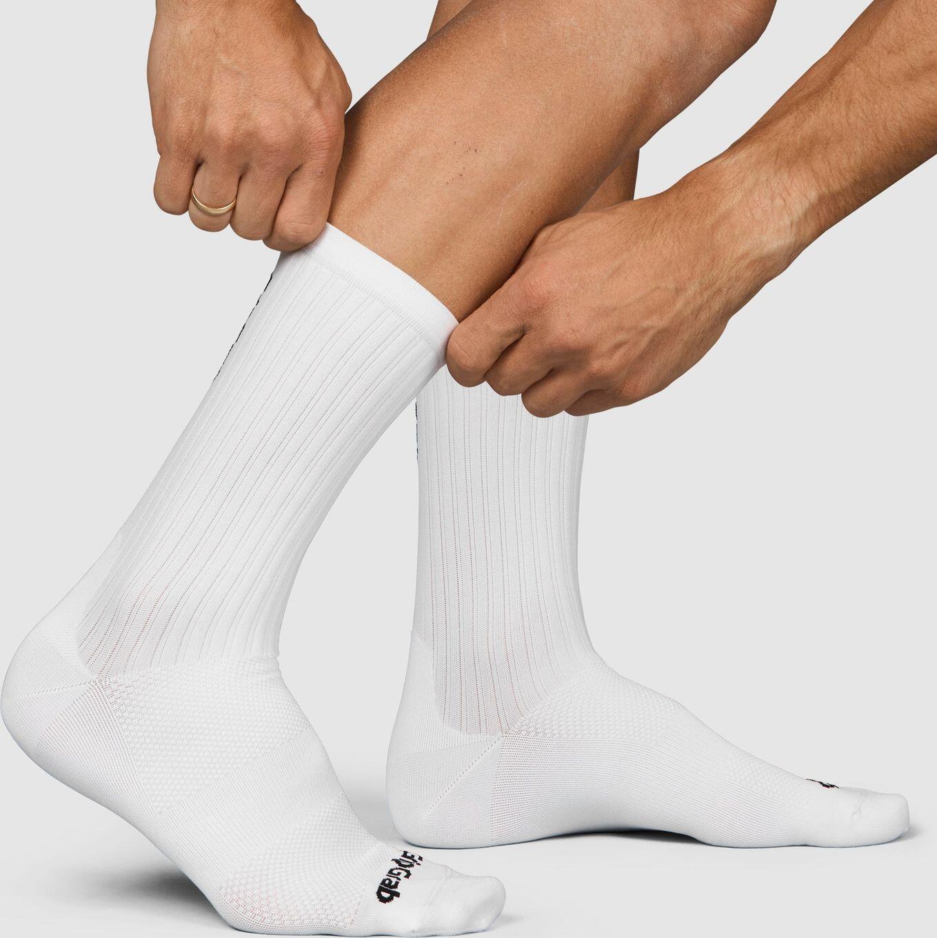 Chaussettes GripGrab PACR High Blanc 2/5