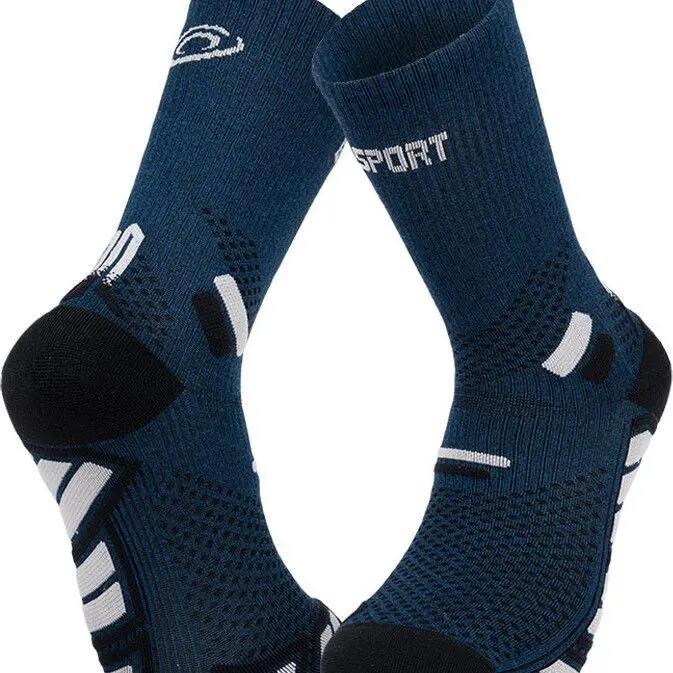 BV Sport Trail Ultra High Socks Blue/Grey