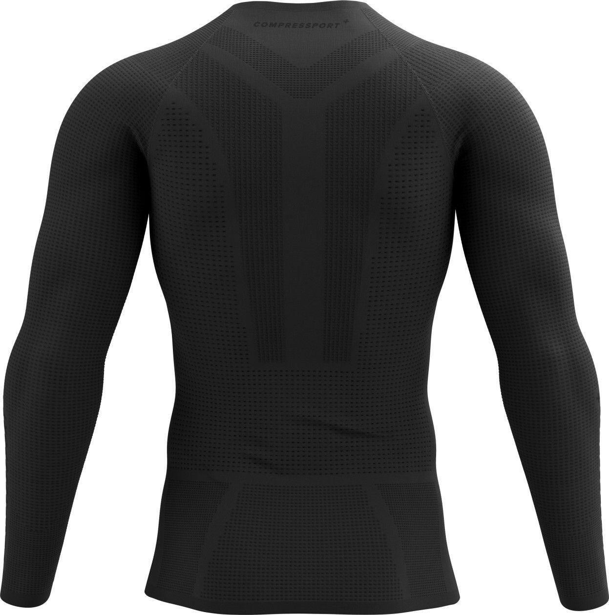 Compressport On/Off Base Layer LS Top Maglia a manica lunga Nero 3/4