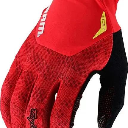 Troy Lee Designs Ace Sram Red Long Gloves