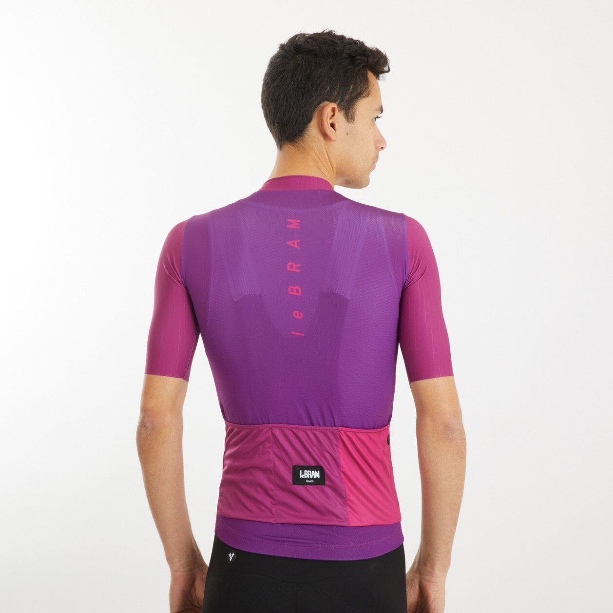 Maillot de manga corta LeBram Izoard Ciruela Violeta 2/5