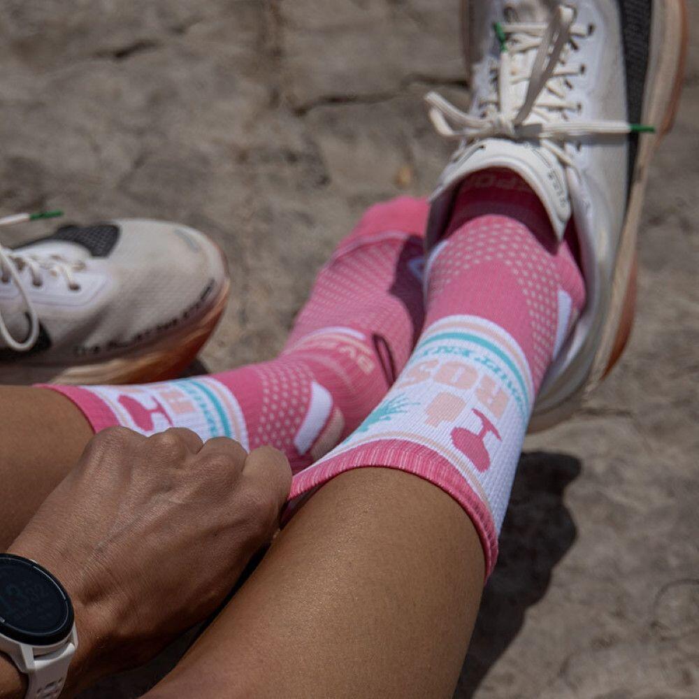 Chaussettes BV Sport Trail Ultra Nutrisocks RoséCollector 4/6