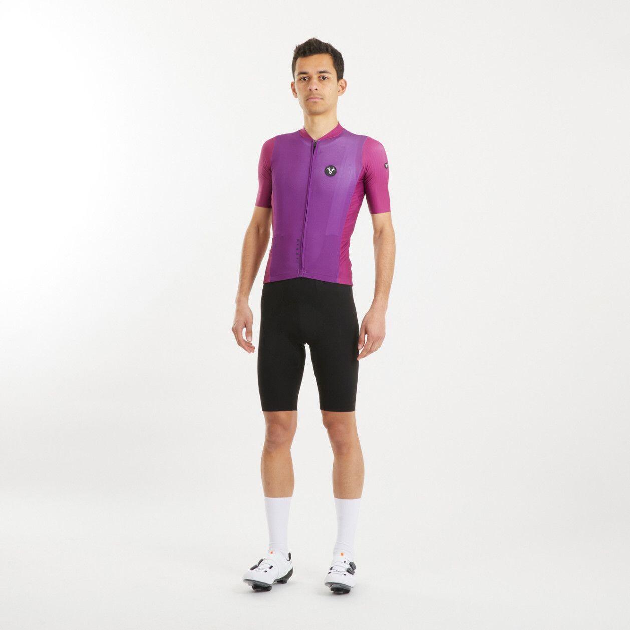 Maillot de manga corta LeBram Izoard Ciruela Violeta 5/5