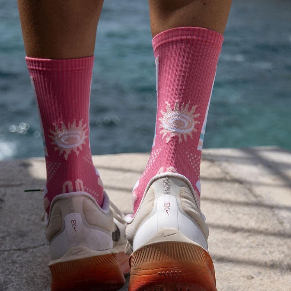Chaussettes BV Sport Trail Ultra Nutrisocks RoséCollector 6/6