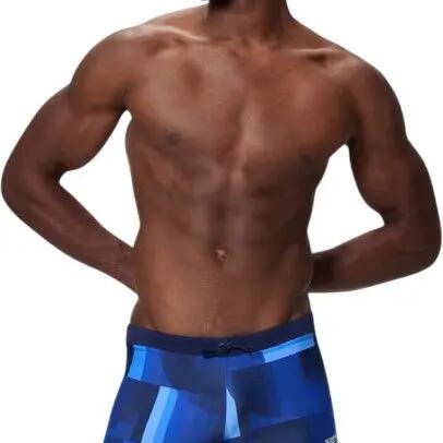 Speedo Men's Valmilton Blue Swim Trunks